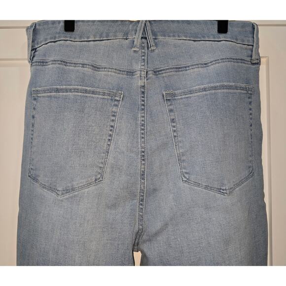 Good American Good Waist Crop Skinny Jeans – BLUE635, Size 16 - Picture 12 of 14